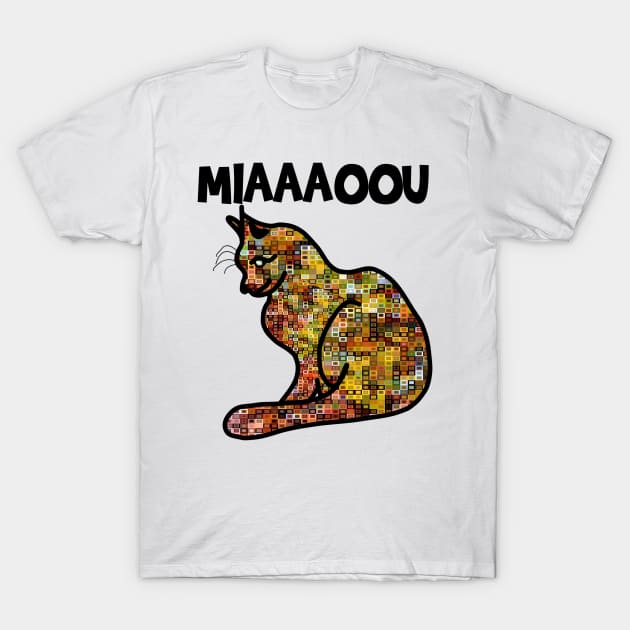 Miaou le bébé chat T-Shirt by GribouilleTherapie